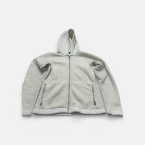 Patagonia‎ Synchilla Fleece Hoodie Women's XS Full Zip Made In USA Cream Y2K